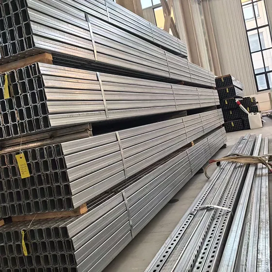 Galvaniseret purlin støtte