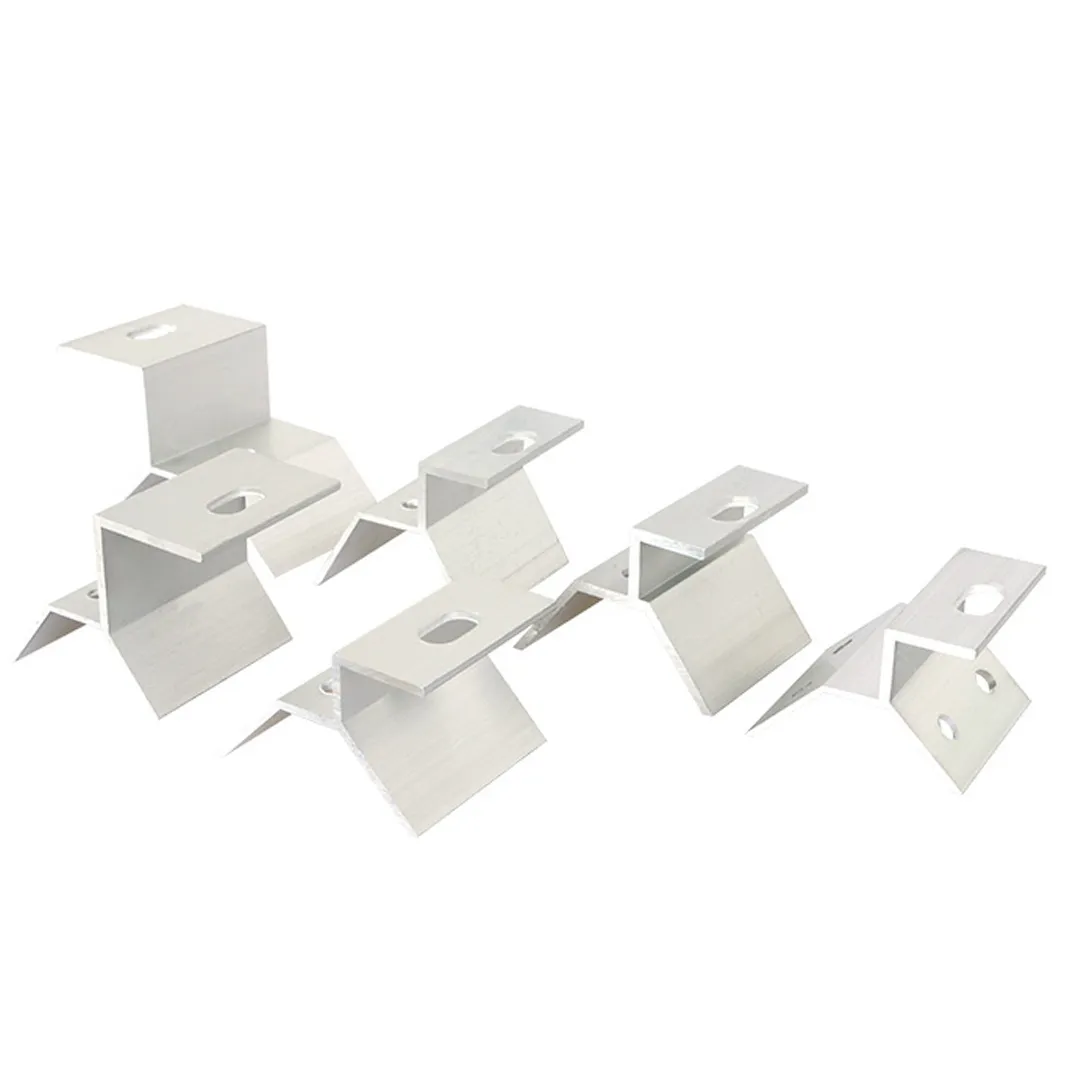 Trapezformet pladeklemme